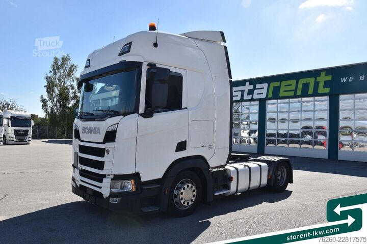 Volumen trækker SCANIA R410 Low Deck Retarder Standklima ACC NAVI