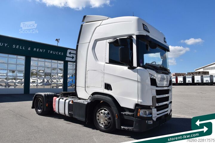 Volumen trækker SCANIA R410 Low Deck Retarder Standklima ACC NAVI