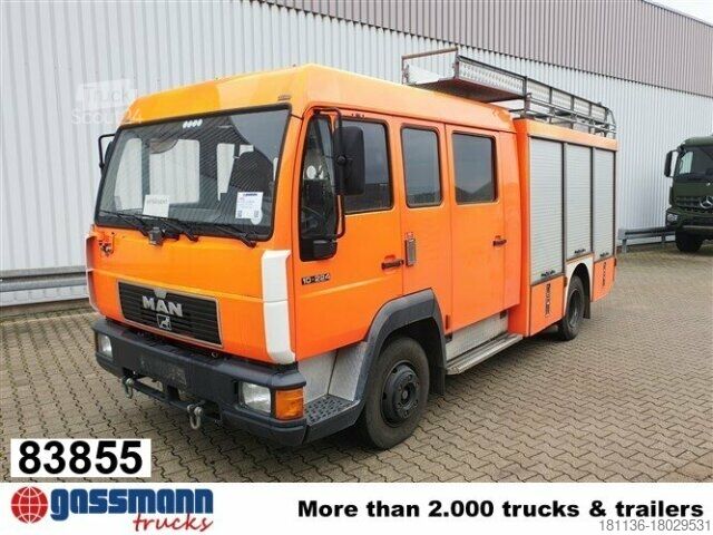 Пожежна машина MAN 10.224 LC 4x2 BB Doka, TLF 16/12, 6-Zylinder Motor