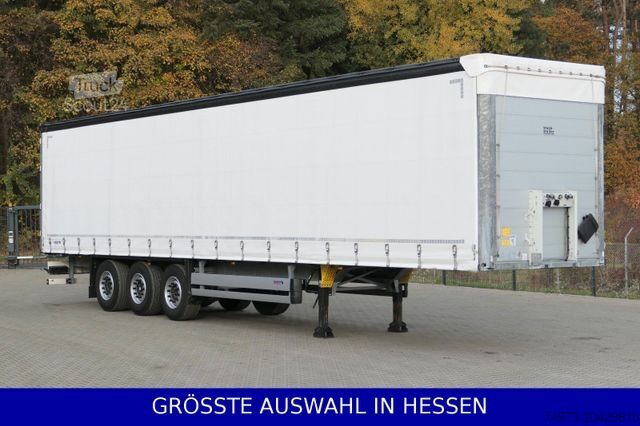 Open oplegger met zeil SCHMITZ CARGOBULL Liftachse T1 Code XL + Getränke ¤e