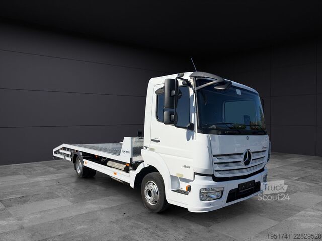 Autotransporter MERCEDES-BENZ Atego Abschleppwagen Klima Tempomat nur 69 Tkm