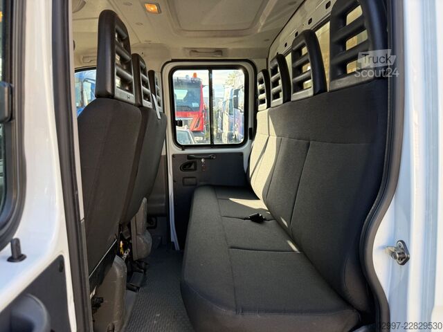 Pick-up pakettiauto IVECO Daily 29L13 Pritsche+Plane/DoKA 7-Sitze/AHK 3300