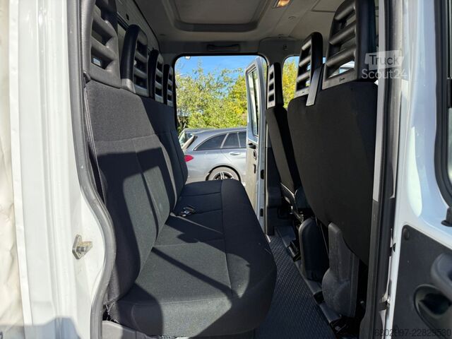 Pick-up pakettiauto IVECO Daily 29L13 Pritsche+Plane/DoKA 7-Sitze/AHK 3300