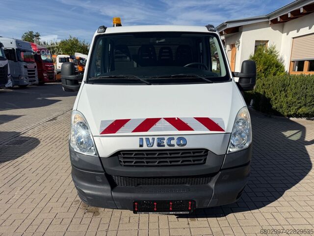 Verhollinen pakettiauto IVECO Daily 29L13 Pritsche+Plane/DoKA 7-Sitze/AHK 3300