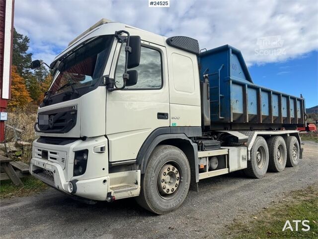 Σύστημα βραχίονα γάντζου Volvo FMX500 Tridem Hooklift Truck – Without Container –