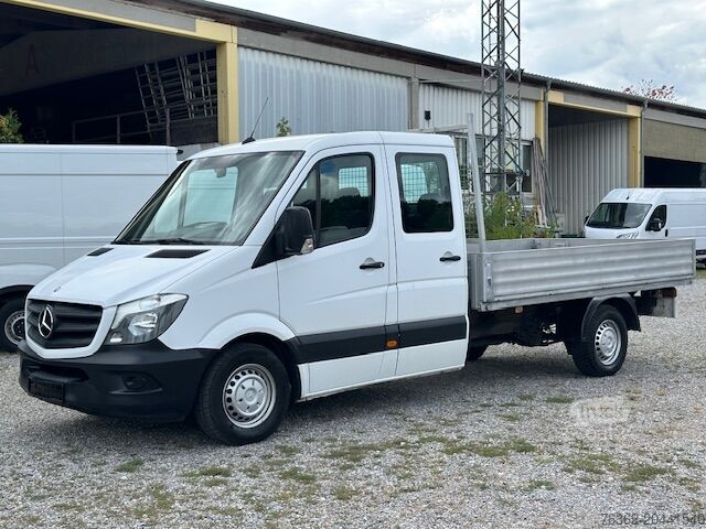Транспортер с кабина за екипажа Mercedes-Benz Sprinter 316 Pritsche/DoKa Klima Maxi 7-