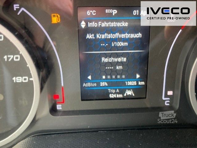 Κλειστό βαν IVECO 70C18 A/P Koffer/LBW - wenig KM - TOP