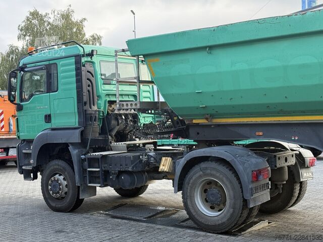 MAN TGS 18.440 4x4 EURO6 CIĄGNIK SIODŁOWY Z HYDRAULIKĄ WYWROTU MAN TGS 18.440 4x4 EURO6 CIĄGNIK SIODŁOWY Z HYDRAUL...