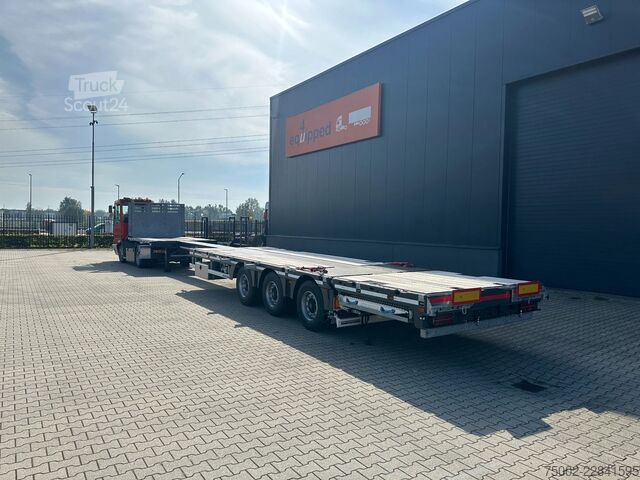 Platformos priekaba Faymonville NEW MAX200-N-3A-13.50-FTR-19.5-2.54 Flat Tail Ramp