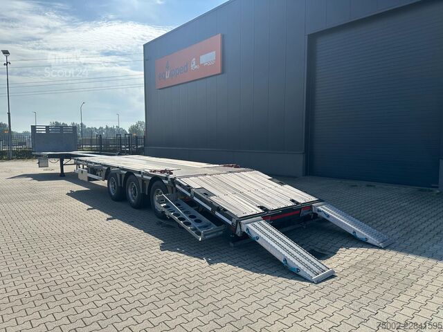 Platformos priekaba Faymonville NEW MAX200-N-3A-13.50-FTR-19.5-2.54 Flat Tail Ramp