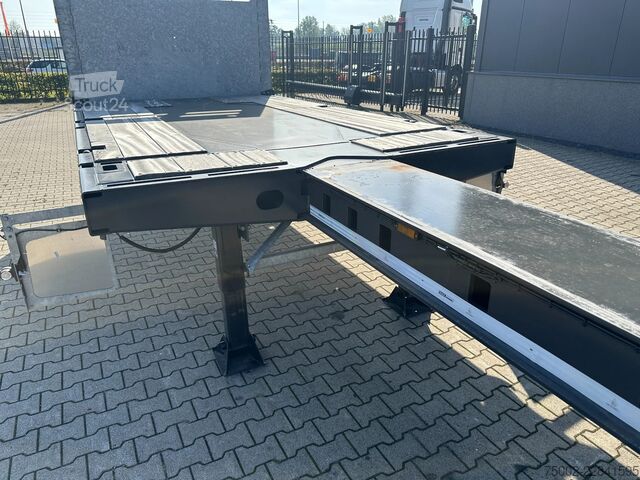 Platformos priekaba Faymonville NEW MAX200-N-3A-13.50-FTR-19.5-2.54 Flat Tail Ramp