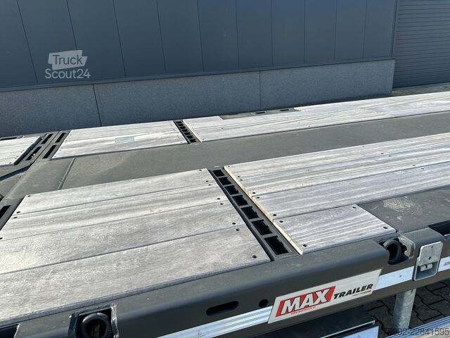Platformos priekaba Faymonville NEW MAX200-N-3A-13.50-FTR-19.5-2.54 Flat Tail Ramp