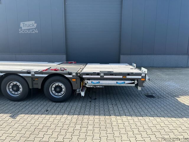 Platformos priekaba Faymonville NEW MAX200-N-3A-13.50-FTR-19.5-2.54 Flat Tail Ramp