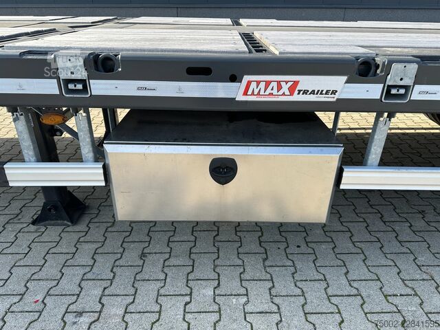 Platformos priekaba Faymonville NEW MAX200-N-3A-13.50-FTR-19.5-2.54 Flat Tail Ramp