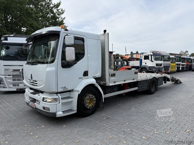 Automobilių pervežimo sunkvežimis Renault Midlum 300.18 Maschinentransporter