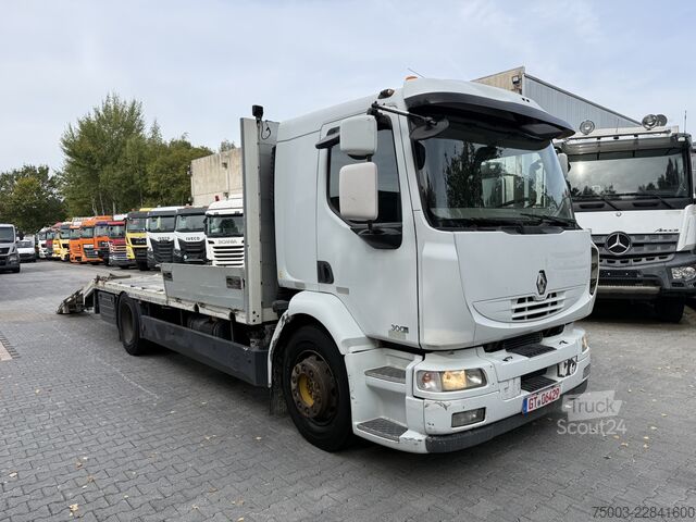 Automobilių pervežimo sunkvežimis Renault Midlum 300.18 Maschinentransporter