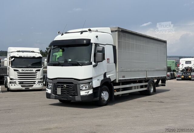 2014 Renault T430 4x2 bâché hayon élévateur attelage Renault T430 4x2 Plane LBW AHK