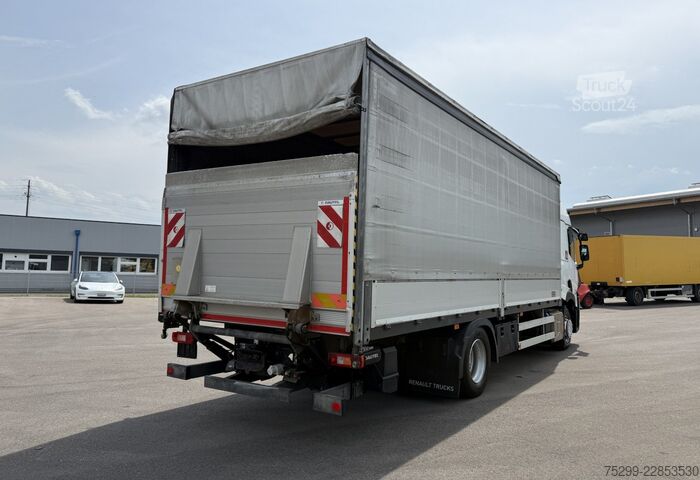 2014 Renault T430 4x2 bâché hayon élévateur attelage Renault T430 4x2 Plane LBW AHK