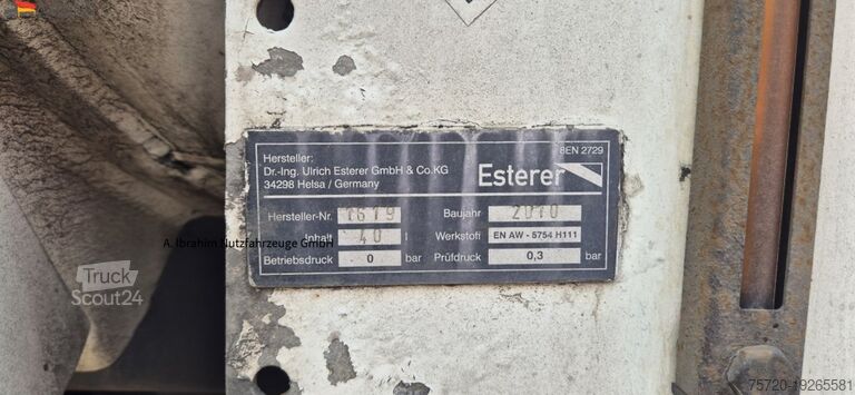 Βυτιοφόρο φορτηγό Mercedes-Benz Actros 2536 L 3 Kammern, 19500 L, mp3, Oben Unten Befüllung