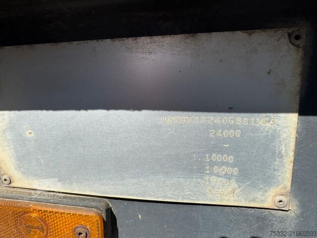 Remorque à bras amovible Bruns 3 achs Kombi Tieflader Rampen luft Conta