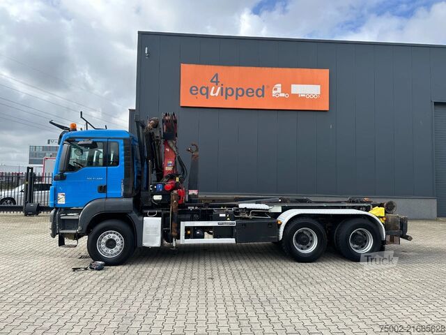 Hook arm system MAN TGS 33.440 TGS 33.440 6x4 / HMF 1823 K3 Crane +...
