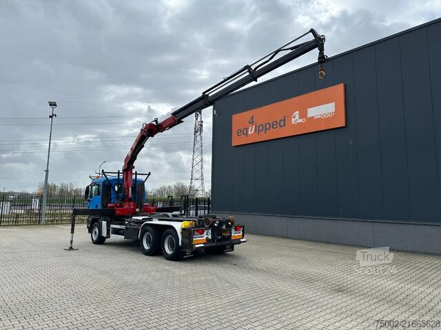 Hook arm system MAN TGS 33.440 TGS 33.440 6x4 / HMF 1823 K3 Crane +...