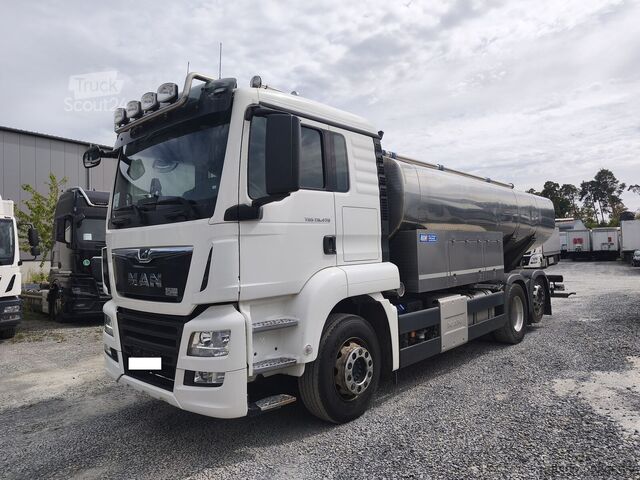 Mlékárenská cisterna MAN TGS 26.470 Milchtankwagen Euro 6D 6x2 17000 l A...
