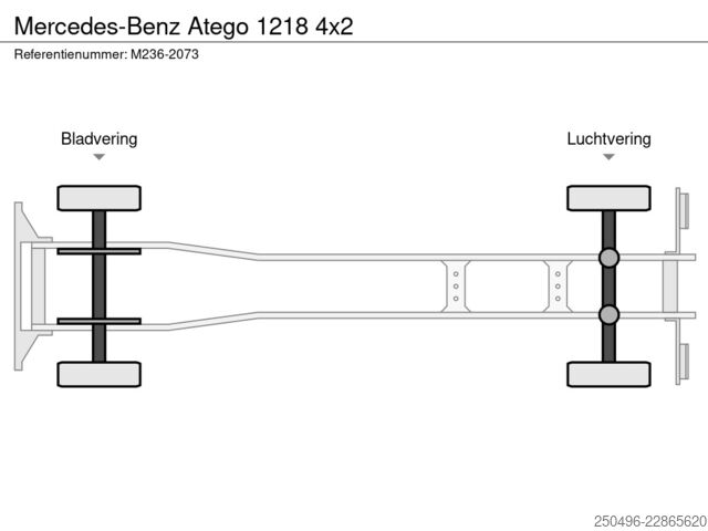 Корпус коробки Mercedes-Benz Atego 1218 4x2