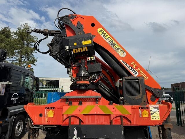 Krano sunkvežimis MAN TG 410 A 6x4 + CRANE PALFINGER PK 27000 D (5x) ...
