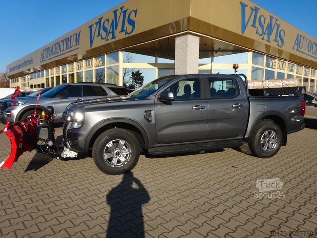 Fourgon FORD Ranger XLT 4x4 DoKa Winterdienst Streuer Pflug
