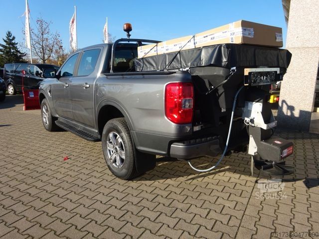 Fourgon FORD Ranger XLT 4x4 DoKa Winterdienst Streuer Pflug
