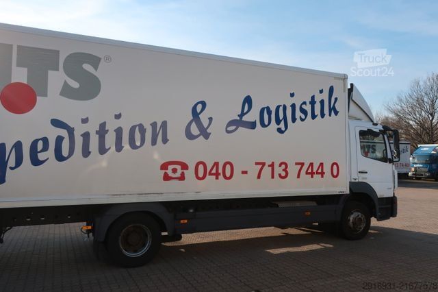 Autocamion cu caroserie tip cutie MERCEDES-BENZ Nr.288 Atego 3 4x2 1221L 1.Hand / Ladeboardwand