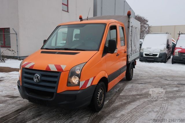 Pick-up van VW Crafter Pritsche 30 kurz L1 Doppelkabine FN:267