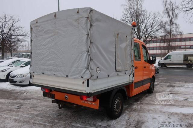 Pick-up van VW Crafter Pritsche 30 kurz L1 Doppelkabine FN:267