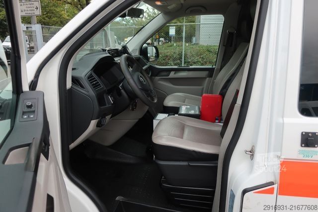 Brandweerwagen VOLKSWAGEN T6 KTW Hochdach lang 1. Hand/ SHZ / Fzg. Nr:A1