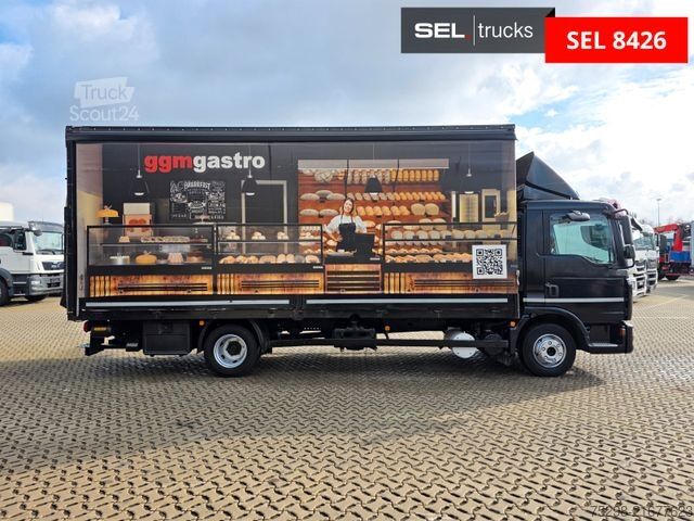 Samochód dostawczy z plandeką MAN TGL 8.180 4X2 BL / Ladebordwand