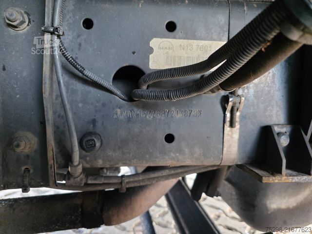 Samochód dostawczy z plandeką MAN TGL 8.180 4X2 BL / Ladebordwand