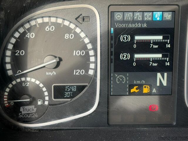 Lagaminas Mercedes-Benz ATEGO 1221 CLOSED BOX - * 267.914km* - TAILLIFT...