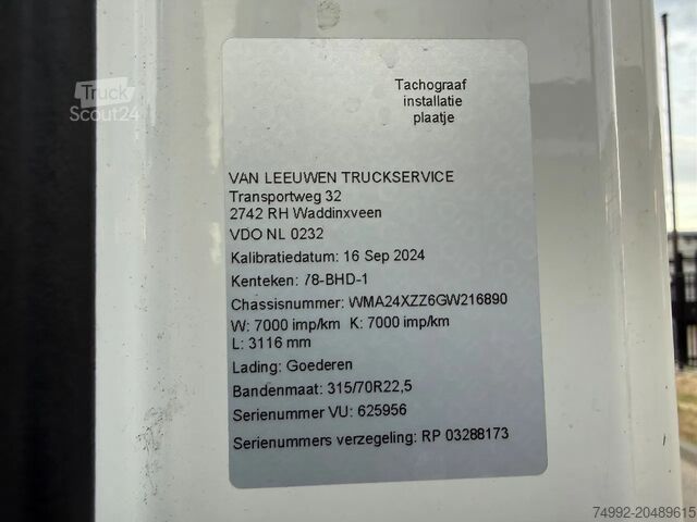 Standard-SZM MAN TGX 26.440 6X2 BLS ONLY 485.000 km 3-2016