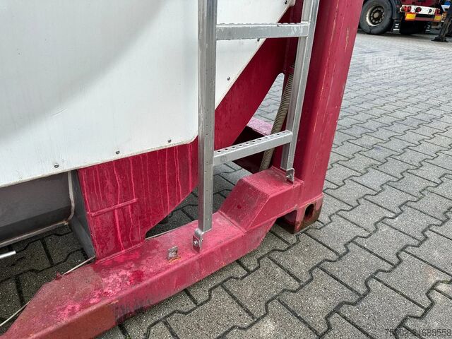 Tank konteyneri CIMC tankcontainers 20FT ISO /  25.040L / L4BN / T12 / steam heatin...