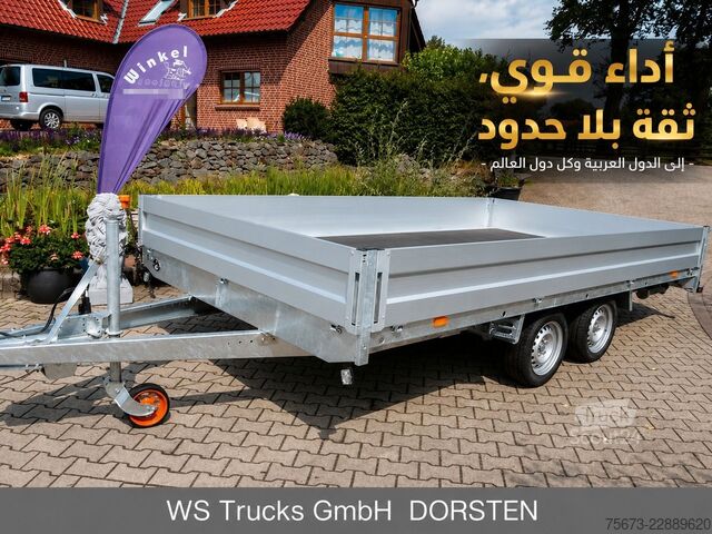 Ανοικτό ρυμουλκούμενο  Pritschenhochlader Tandem WST Edition