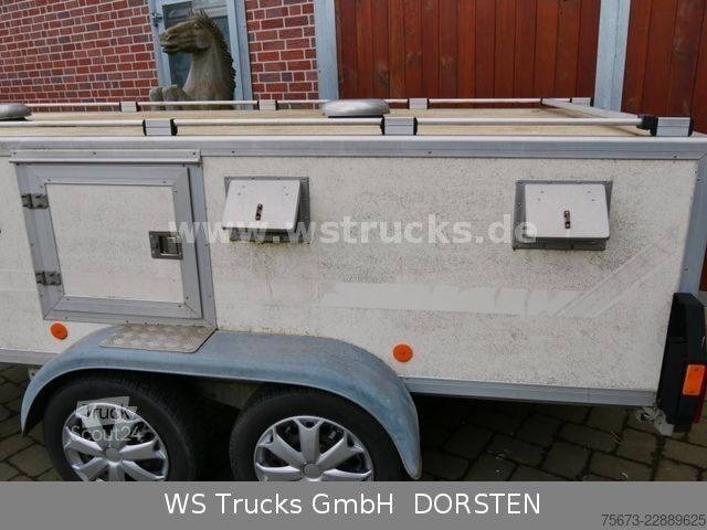 Ρυμουλκούμενο μεταφοράς αλόγων  Hundeanhänger 6 Hunde WT Metall