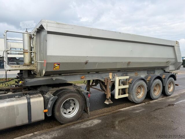 Savivartis Turbo's Hoet 3-AXLES ALU TIPPER / STEEL CHASSIS - DRUM BRAKE...