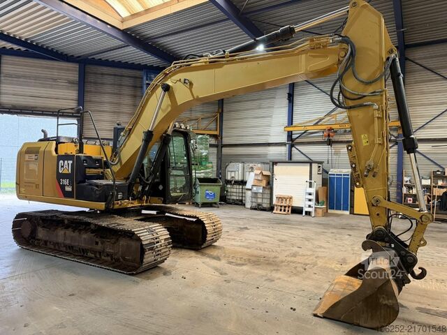 Koparka gąsienicowa Caterpillar 316 E L  *5837h* - FULL HYDR - 18.3T - CENTRAL ...