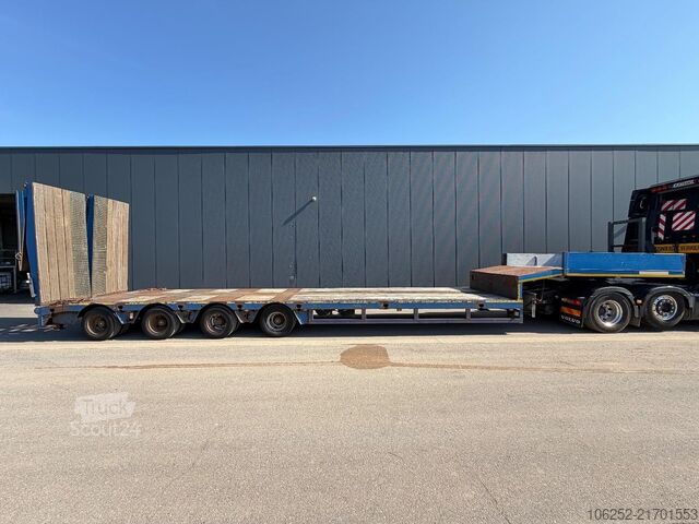 Surbaissé FAYMONVILLE STZ-4U - 81T - 3 HYDR STEERING AXLES - 11m LOWD...