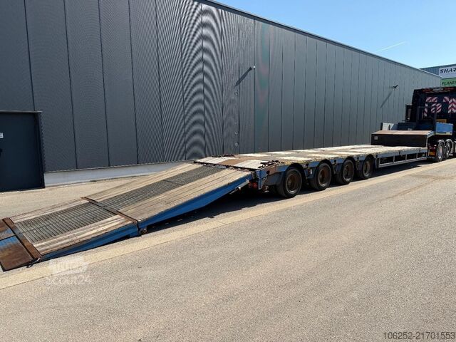 Surbaissé FAYMONVILLE STZ-4U - 81T - 3 HYDR STEERING AXLES - 11m LOWD...