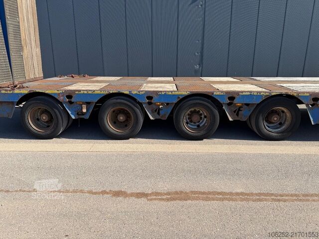 Surbaissé FAYMONVILLE STZ-4U - 81T - 3 HYDR STEERING AXLES - 11m LOWD...