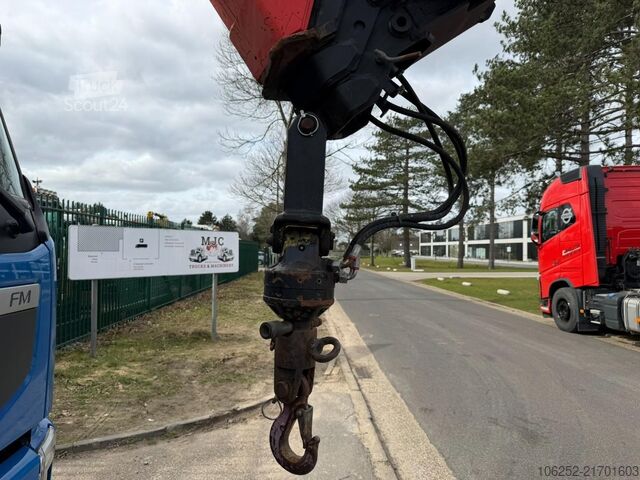 Standaard trekker Volvo FM 450 6x2 TRR + CRANE PALFINGER PK26002 (3x) +...