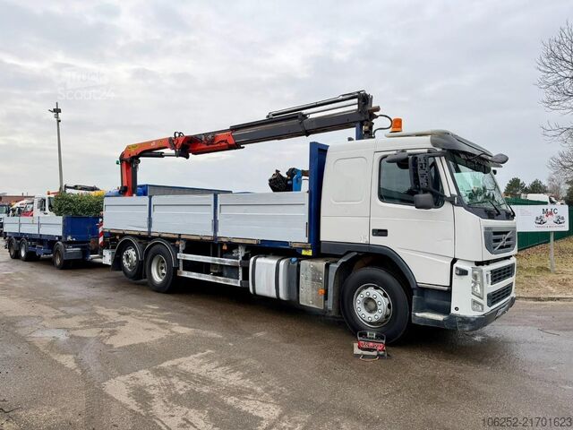 Kranwagen Volvo FM 460 EEV - 6x2 + CRANE PK 18502 SH B (3x) + R...