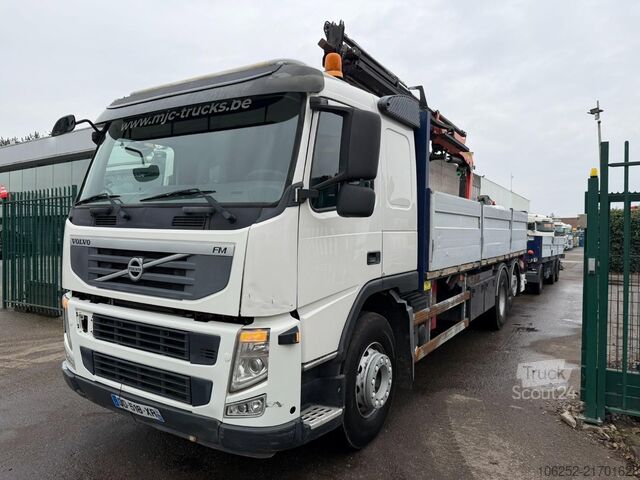 Ladepritsche Volvo FM 460 EEV - 6x2 BAUSTOFF KRAN PK 18502 SH B (3...